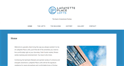 Desktop Screenshot of lafayetteplacelofts.com